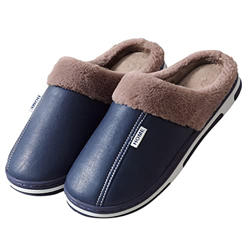 Viunychn Puschen Herren Outlet Angebote, Besucherhausschuhe Hauspantoffeln Plüschschuhe Gästehausschuhe Pantoffeln Filzschuhe Hausschuhe Cute Slippers Unisex House Slippers Clogs Mit Fussbett von Viunychn