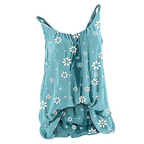 Viunychn Tank Top Damen Ärmellose Sommer,V Ausschnitt Floral Spaghettiträger Loose fit Tanktop T-Shirts Bluse T Shirt Oberteile T-Shirt Top Hemdbluse Lässig Oversize Vintage Elegant Strand Sport Viunychn Tank Top Damen Ärmellose Sommer,V Ausschnitt Floral Spaghettiträger Loose fit Tanktop T-Shirts Bluse T Shirt Oberteile T-Shirt Top Hemdbluse Lässig Oversize Vintage Elegant Strand Sport von Viunychn