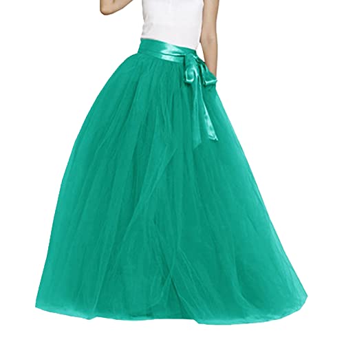 Viunychn Tutu Petticoat Ballett Rot Tanzkleidung Teen Dance Dress Rot 80er Rock Tütü Kurz Elastisch 3 Lagig Tüll Tüllrock Tutu Klassisch von Viunychn