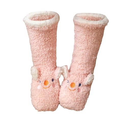 Viunychn Witzige Socken Damen - Weihnachtssocken Christmas Socks Bettsocken Baumwolle Socken Kuschelsocken von Viunychn