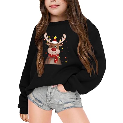 Weihnachtsoutfit Baby - Weihnachtsmann Weihnachtspuli Christmas Xmas Rentier Weihnachtskleidung Weihnachtsoutfit Weihnacht Pullover Sweatshirt von Viunychn