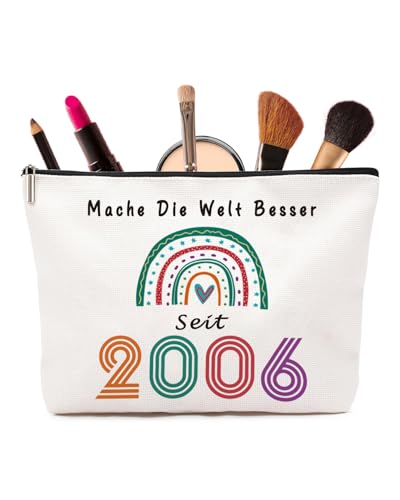 18. Geburtstag Mädchen - Geschenke Zum 18 Geburtstag Mädchen Make-Up-Tasche, 18 Geburtstag von VivaJoy