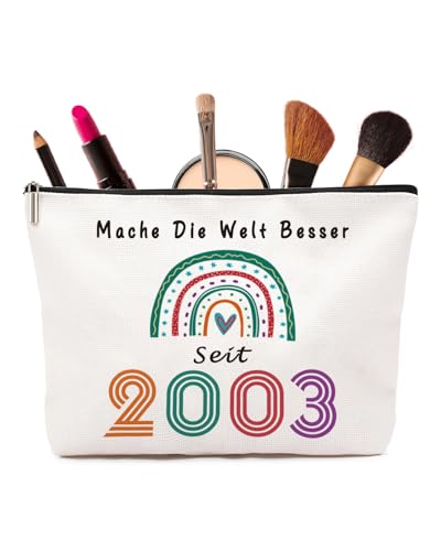 21 Geburtstag Frauen - 21. Geburtstag Frauen Make-Up-Tasche, 21 Frauen Geschenke Zum Geburtstag Geschenkideen von VivaJoy