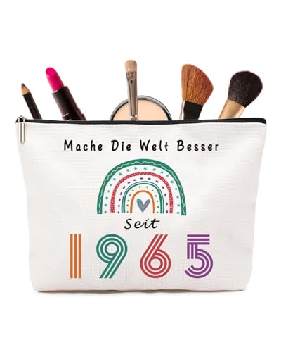 60 Geburtstag Frau - Geschenke Zum 60 Geburtstag Frau Make-Up-Tasche, 60. Geburtstag Frau, Geschenke Zum 60 Geburtstag Für Frauen, 60. TER Geburtstag Frau von VivaJoy