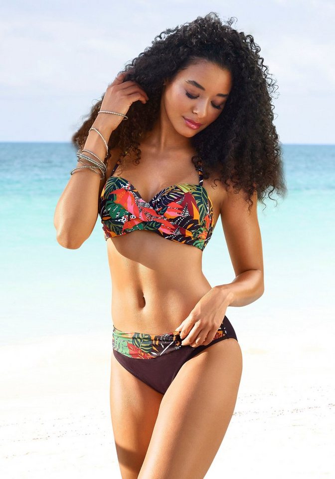 Vivance Bügel-Bandeau-Bikini mit Wickeloptik Vivance Bügel-Bandeau-Bikini mit Wickeloptik von Vivance