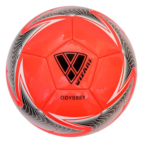 Vizari Odyssey Fußball Ball - Trainingsball Fussball mit 32-er Muster - Fußball - Rot- Größe 4 Vizari Odyssey Fußball Ball - Trainingsball Fussball mit 32-er Muster - Fußball - Rot- Größe 4 von Vizari