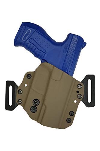 Höppner und Schumann H2 Kydex Holster für Walther P99 Oliv von VlaMiTex