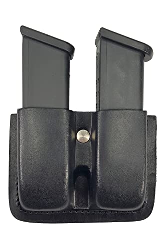 VlaMiTex M4 Doppel Magazinhalter aus Leder schwarz für Doppelreihige Magazine VlaMiTex M4 Doppel Magazinhalter aus Leder schwarz für Doppelreihige Magazine von VlaMiTex