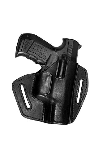 VlaMiTex UX Pistolen Leder Schnellziehholster für Walther P99 PPQ PK380 von VlaMiTex