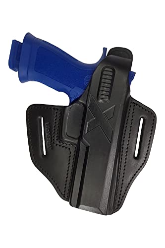 VlaMiTex B25 Leder Holster für Sig Sauer P250 / P320 / M17 M18 Full Size von VlaMiTex