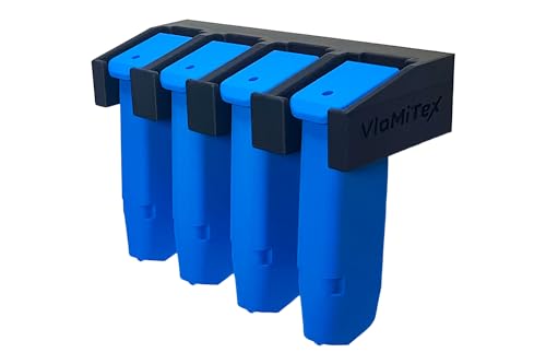 VlaMiTex H1 Waffenschrank Pistolen Halterung für Waffentresor (Für 4 Magazine - 4M) von VlaMiTex