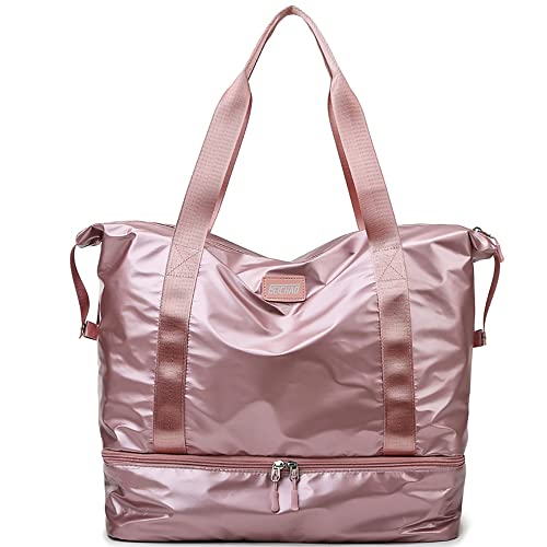 Vllcsla Sporttasche Damen Fitnessstudio mit Schuhfach - 41x23x34CM Wasserdicht Leicht Trainingstasche Duffel Bag Fitness Tasche Gym Bag für Sport, Fitness & Reisen Vllcsla Sporttasche Damen Fitnessstudio mit Schuhfach - 41x23x34CM Wasserdicht Leicht Trainingstasche Duffel Bag Fitness Tasche Gym Bag für Sport, Fitness & Reisen von Vllcsla