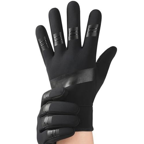 Vllold Handschuhe für kaltes Wetter, rutschfeste, warme, winddichte Handschuhe, Winter, wasserdicht, Thermo-Touchscreen-Handschuhe zum Autofahren, Wandern, Schnee, Arbeit, Herren und Damen von Vllold