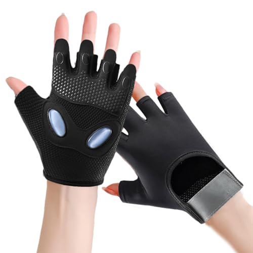 Vllold Trainingshandschuhe für Herren – atmungsaktive Halbfinger-Handschuhe | bequeme, hochelastische Fitness-Handschuhe für Damen und Herren von Vllold