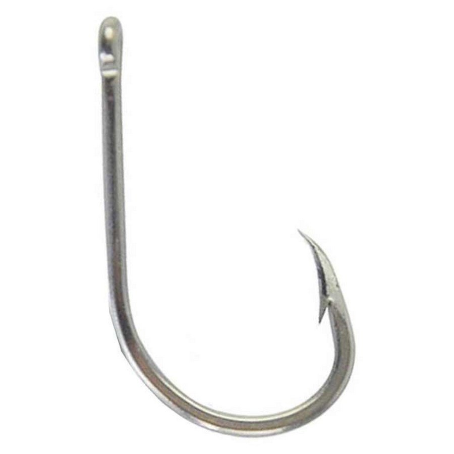 Vmc 8117s Single Eyed Hook 1000 Units Silber 2/0 von Vmc