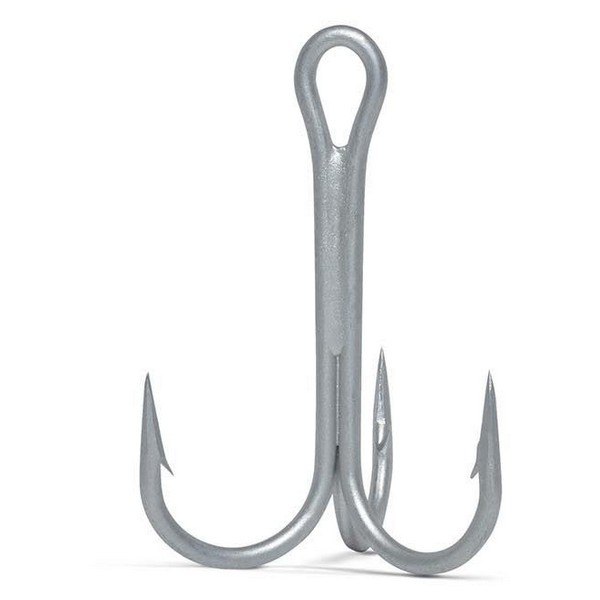 Vmc 9650 Treble Hook 100 Units Silber 1 von Vmc