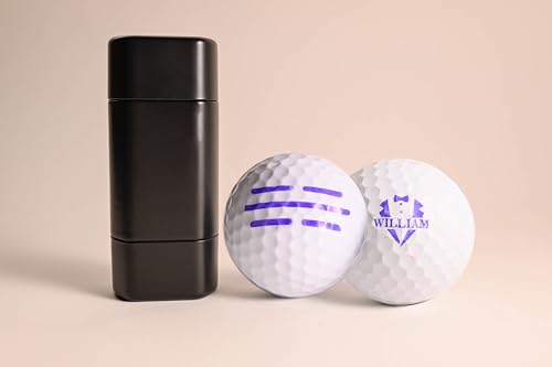 Benutzerdefinierte Golf Ball Stempel, Golf Linie Maker Stempel, 2-in-1 Dual-Kopf Golf Ball Marker, Wiederverwendbare Golf Ball Stamper, abnehmbare Golf Ball Linie Marker und Ausrichtung Werkzeug, Golf Benutzerdefinierte Golf Ball Stempel, Golf Linie Maker Stempel, 2-in-1 Dual-Kopf Golf Ball Marker, Wiederverwendbare Golf Ball Stamper, abnehmbare Golf Ball Linie Marker und Ausrichtung Werkzeug, Golf von Vniqloo