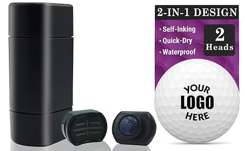 Golfball-Stempel: Persönlicher Marker und Ausrichtungswerkzeug mit zwei Funktionen, gebogenes Design für Genauigkeit, wiederaufladbare Tinte für Nachhaltigkeit - das perfekte personalisierte Geschenk Golfball-Stempel: Persönlicher Marker und Ausrichtungswerkzeug mit zwei Funktionen, gebogenes Design für Genauigkeit, wiederaufladbare Tinte für Nachhaltigkeit - das perfekte personalisierte Geschenk von Vniqloo