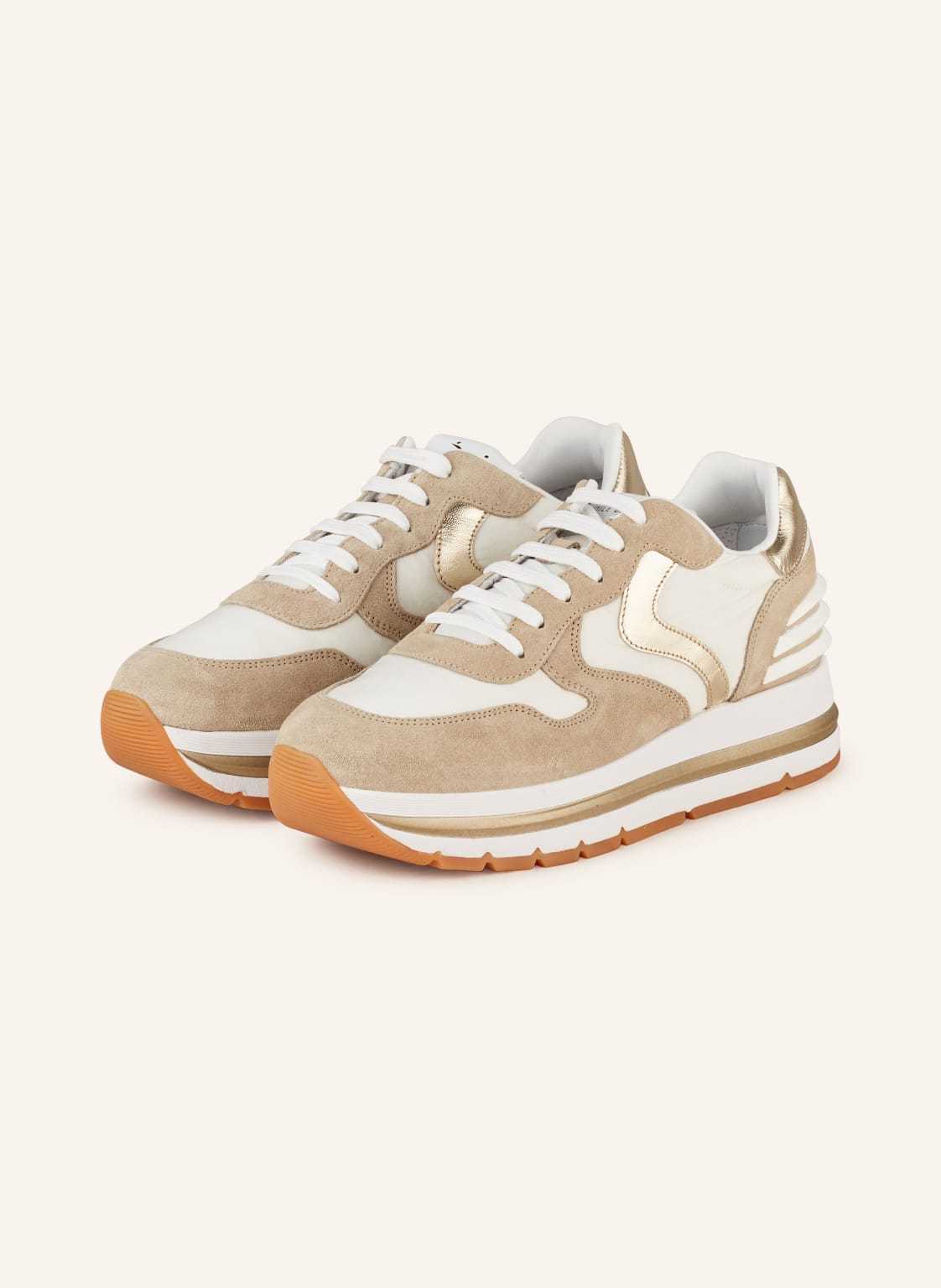 Voile Blanche Sneaker Maran beige von Voile blanche