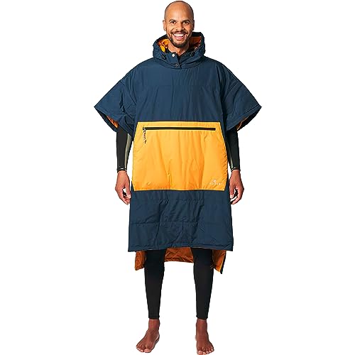 Voited Outdoor Poncho 2025 Ocean Navy/Desert, L/XL von Voited