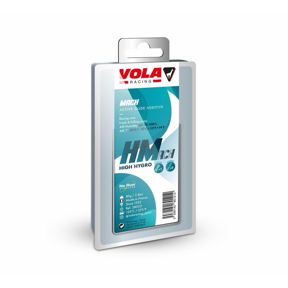 Vola 280121 Racing Hmach Wax Blau 80 g von Vola