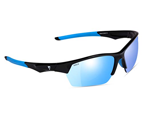 Vola Beyond Brille Blau + 2 Gläser, Erwachsene, Unisex, Schwarz, Einheitsgröße Vola Beyond Brille Blau + 2 Gläser, Erwachsene, Unisex, Schwarz, Einheitsgröße von Vola