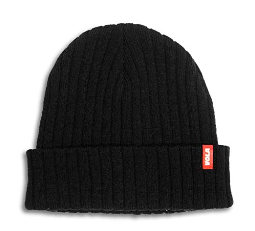 Vola Black Shade Beanie Erwachsene, Unisex, Schwarz, One Vola Black Shade Beanie Erwachsene, Unisex, Schwarz, One von Vola