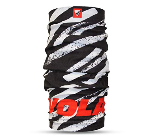 Vola Erwachsene Scarf Freedom Unisex, Schwarz/Weiß, One Vola Erwachsene Scarf Freedom Unisex, Schwarz/Weiß, One von Vola