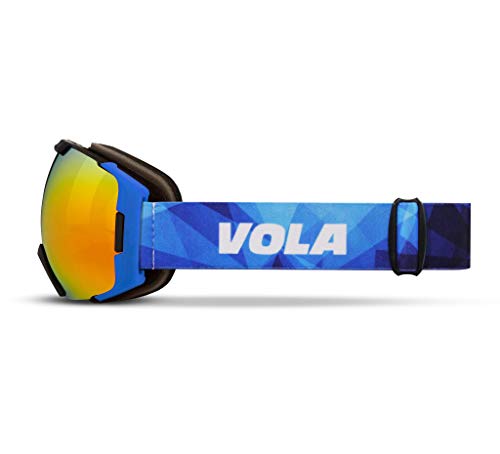 Vola Maske Fast Crystal, blau, one Size von Vola