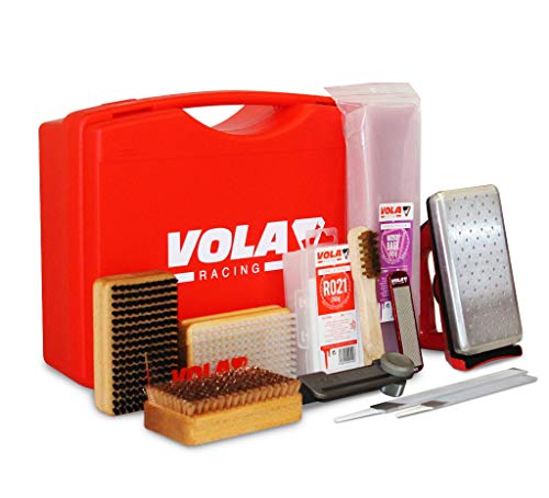 VOLA Stahl Koffer Alpin Set Unisex Erwachsene, Rot VOLA Stahl Koffer Alpin Set Unisex Erwachsene, Rot von VOLA