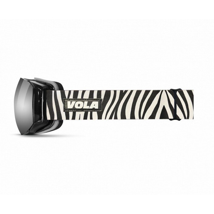 Vola Zippy Zebra Ski Goggles Schwarz Silver Miror/CAT3 Vola Zippy Zebra Ski Goggles Schwarz Silver Miror/CAT3 von Vola