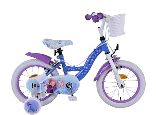 Disney Frozen 2 14-Zoll-Kinderfahrrad Blau/Lila - Sicherheit, Spaß und Stil in einem! Disney Frozen 2 14-Zoll-Kinderfahrrad Blau/Lila - Sicherheit, Spaß und Stil in einem! von VOLARE