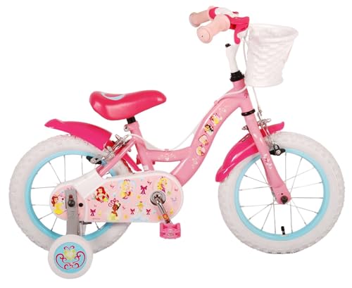 Disney Princess 14 Zoll Kinderfahrrad Pink mit Zwei Handbremsen - Sicherheit, Komfort und Spaß in einem! Disney Princess 14 Zoll Kinderfahrrad Pink mit Zwei Handbremsen - Sicherheit, Komfort und Spaß in einem! von Volare