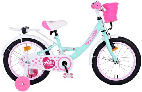 Volare Ashley Kinderfahrrad - Mädchen - 16 Zoll - Grün von Volare