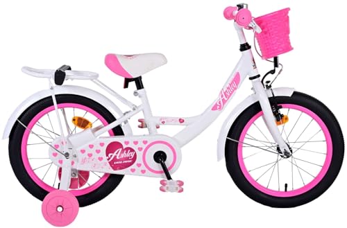 Volare Ashley Kinderfahrrad - Mädchen - 16 Zoll - Weiß von Volare