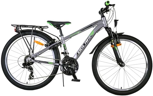 Volare Cross Kinderfahrrad - Jungen - 24 Zoll - Grau - 18-Gang - Zweihandbremsen Volare Cross Kinderfahrrad - Jungen - 24 Zoll - Grau - 18-Gang - Zweihandbremsen von VOLARE