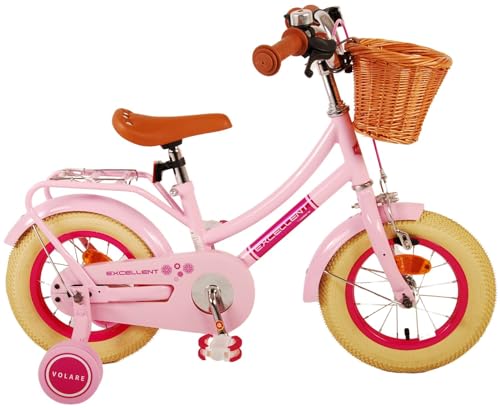 Volare Excellent Kinderfahrrad - Mädchen - 12 Zoll - Rosa Volare Excellent Kinderfahrrad - Mädchen - 12 Zoll - Rosa von Volare