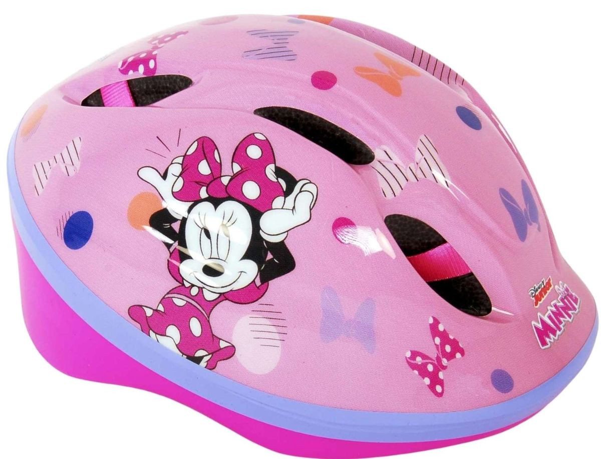 Volare Fahrradhelm Disney Kinderhelm Kinder Schutzhelm Fahrrad Rad Helm MINNIE MOUSE 1026, Verstellbar Kinnriemen, Belüftungsöffnungen, Extra leicht, Gr.:52-56cm Volare Fahrradhelm Disney Kinderhelm Kinder Schutzhelm Fahrrad Rad Helm MINNIE MOUSE 1026, Verstellbar Kinnriemen, Belüftungsöffnungen, Extra leicht, Gr.:52-56cm von Volare