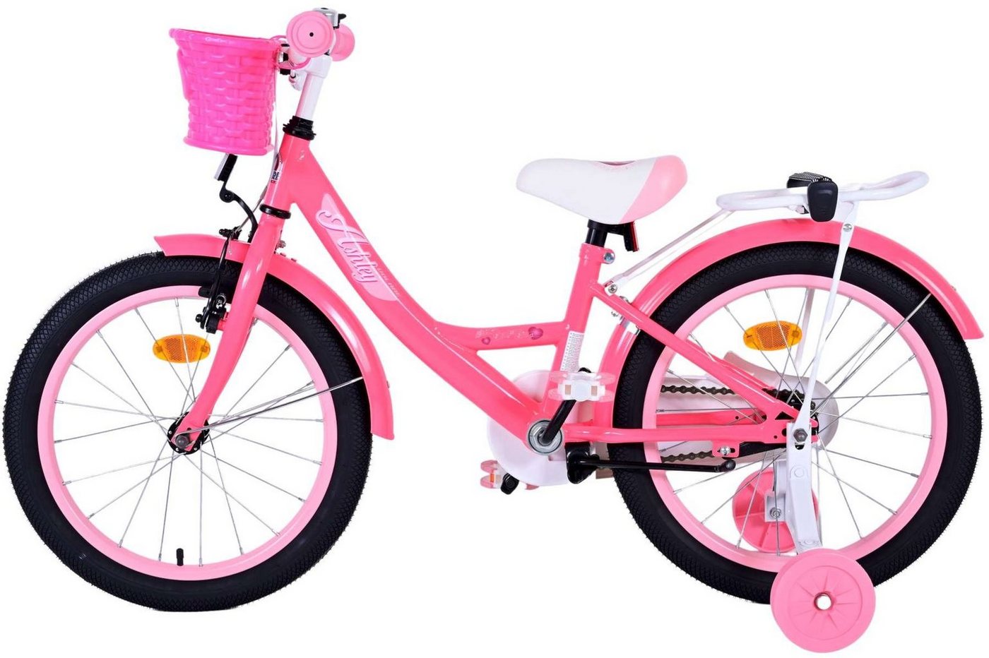 Volare Kinderfahrrad Ashley mit Rücktrittbremse in verschiedenen Größen und Farben, bis 60 kg, 85% zusammengebaut, Luftbereifung, einstellbare Lenkerhöhe Volare Kinderfahrrad Ashley mit Rücktrittbremse in verschiedenen Größen und Farben, bis 60 kg, 85% zusammengebaut, Luftbereifung, einstellbare Lenkerhöhe von Volare