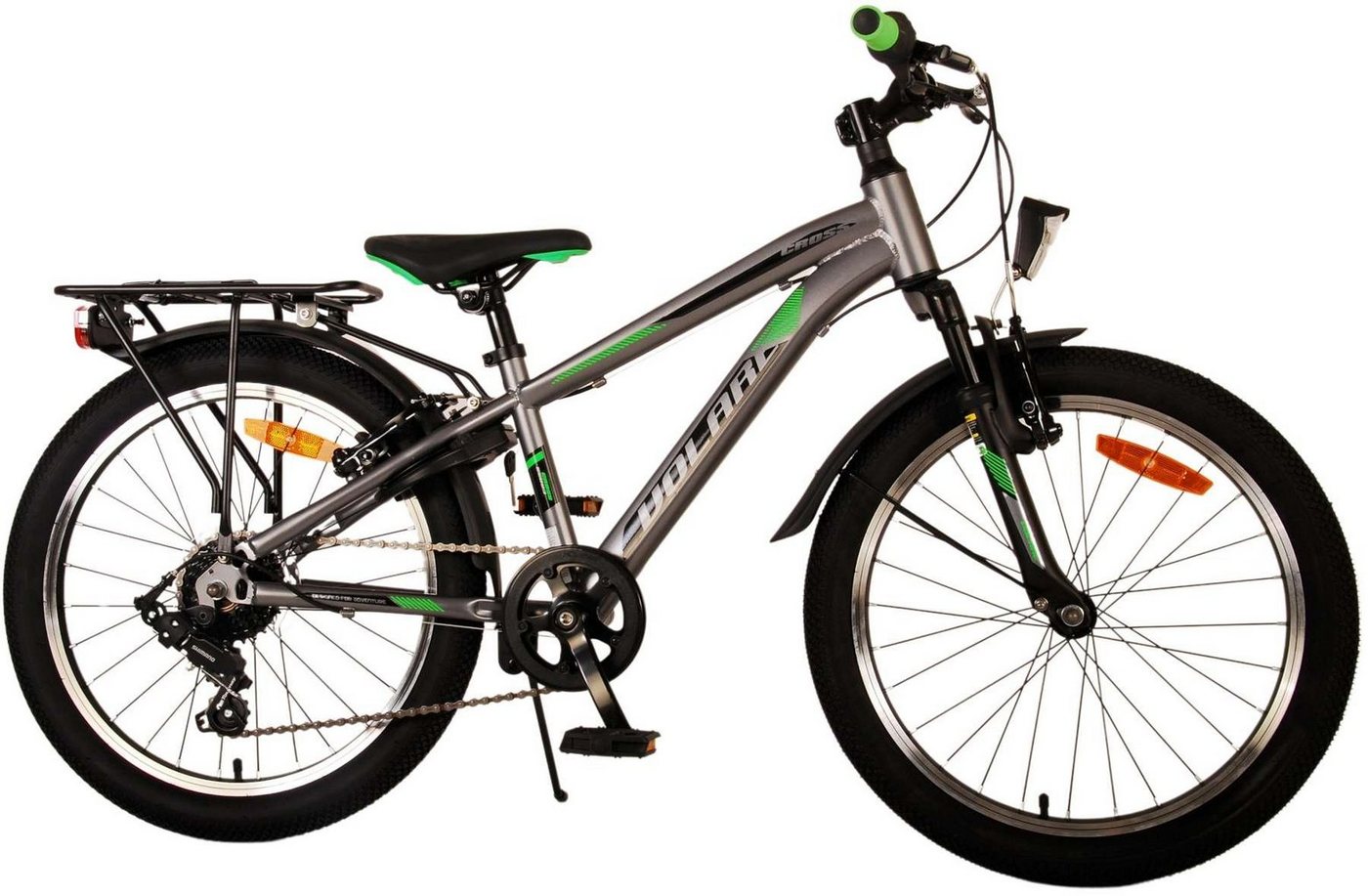 Volare Kinderfahrrad - Cross - Jungen - 20 Zoll - in gewählter Farbe, 6 Gänge - bis 115 kg, 85% zusammengebaut, 2 Handbremsen, 6 - 8 Jahre Volare Kinderfahrrad - Cross - Jungen - 20 Zoll - in gewählter Farbe, 6 Gänge - bis 115 kg, 85% zusammengebaut, 2 Handbremsen, 6 - 8 Jahre von Volare