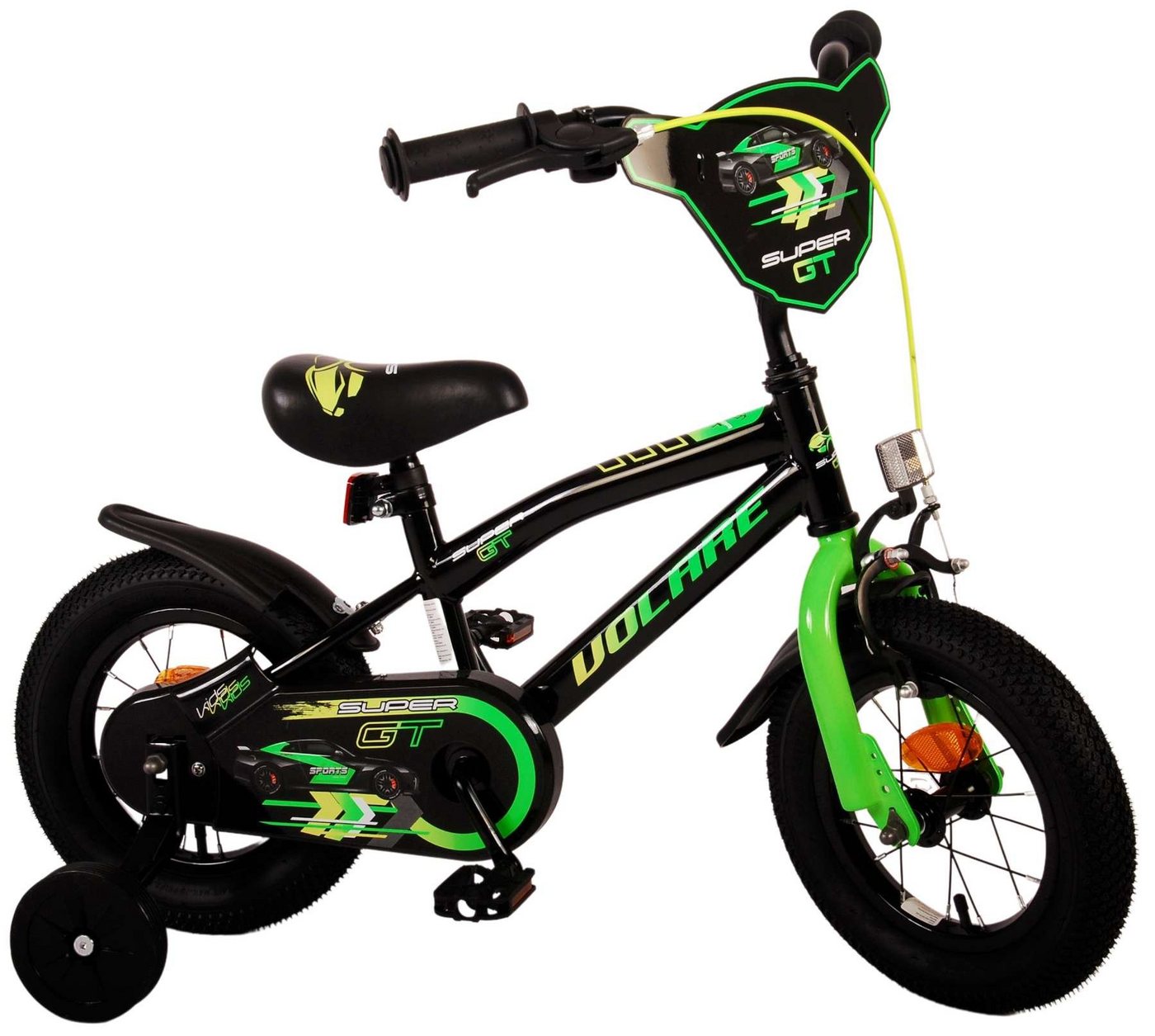 Volare Kinderfahrrad Super GT - Jungen - verschieden Größen und Farben - Rücktrittbremse, bis 60 kg, 85% zusammengebaut, 12, 14 oder 16 Zoll, 3 - 4,5Jahre Volare Kinderfahrrad Super GT - Jungen - verschieden Größen und Farben - Rücktrittbremse, bis 60 kg, 85% zusammengebaut, 12, 14 oder 16 Zoll, 3 - 4,5Jahre von Volare