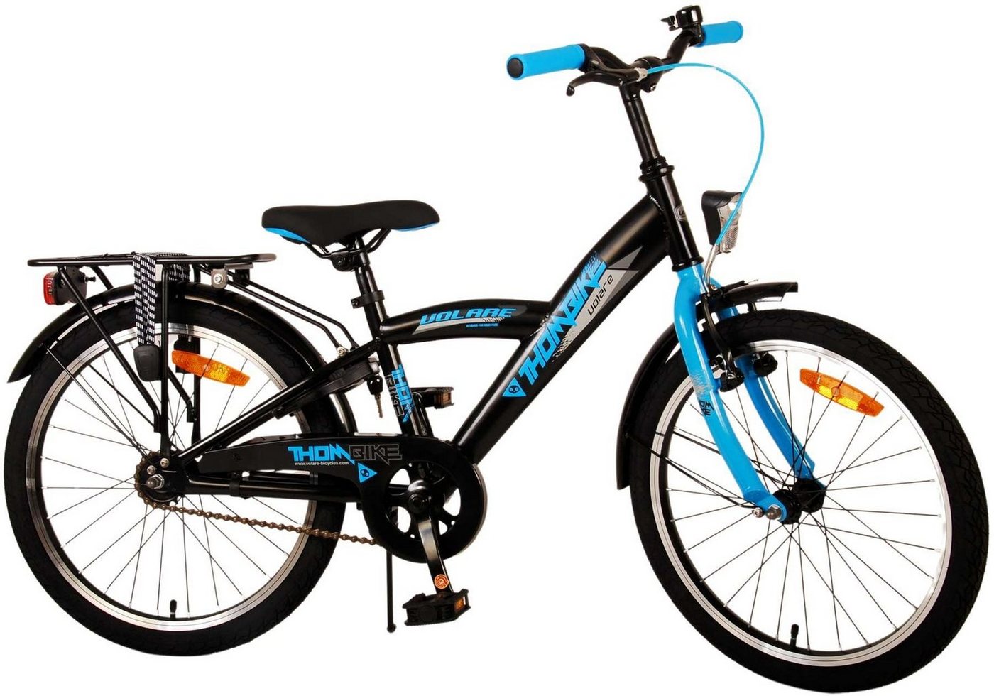 Volare Kinderfahrrad Thombike - Jungen - 20, 24 oder 26 Zoll -bis 60 kg-85% zusammengebaut, Luftbereifung, 6 - 12 Jahre, Aluminiumfelgen Volare Kinderfahrrad Thombike - Jungen - 20, 24 oder 26 Zoll -bis 60 kg-85% zusammengebaut, Luftbereifung, 6 - 12 Jahre, Aluminiumfelgen von Volare