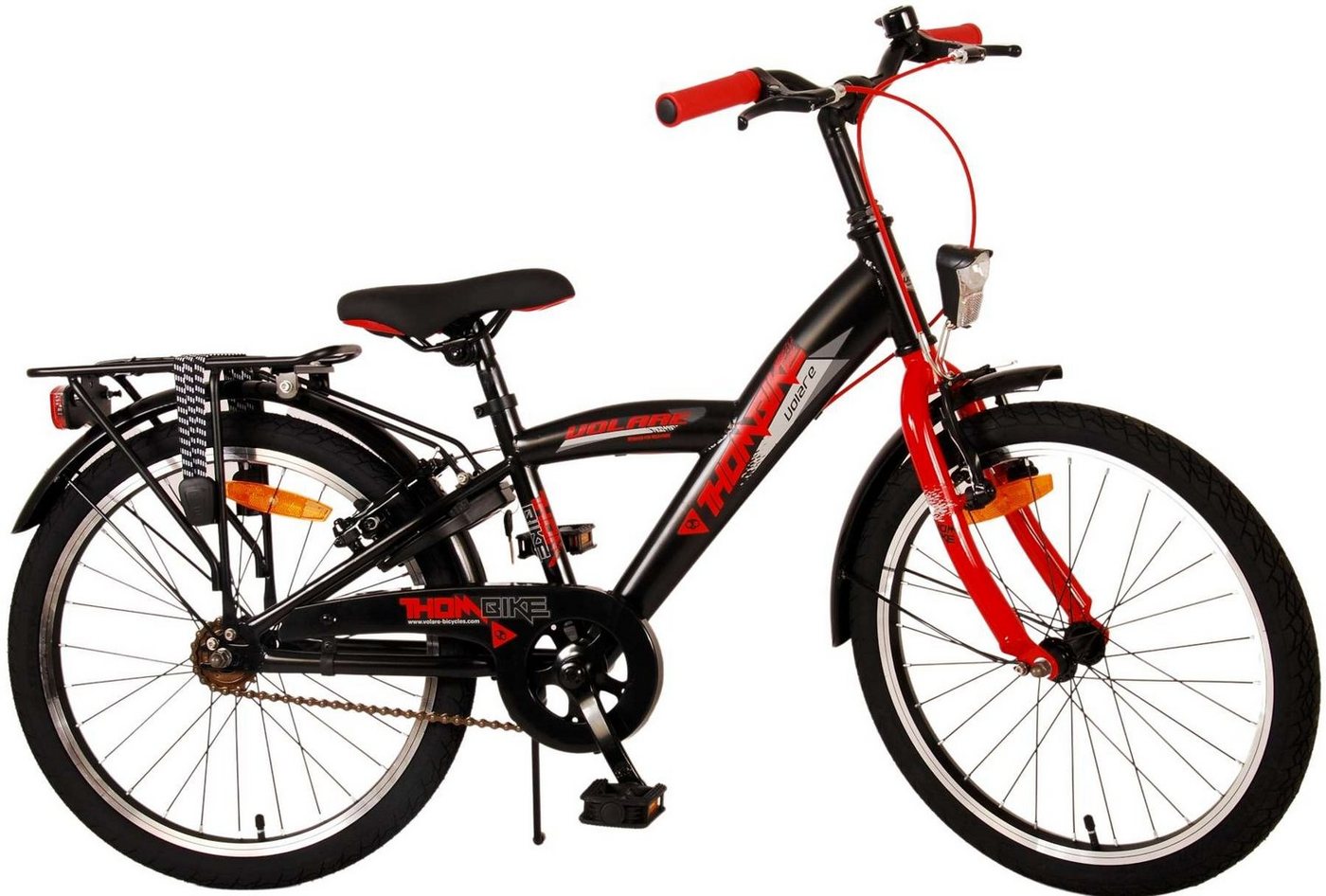 Volare Kinderfahrrad Thombike - Jungen - 20, 24 oder 26 Zoll -bis 60 kg-85% zusammengebaut, Luftbereifung, 6 - 12 Jahre, Aluminiumfelgen Volare Kinderfahrrad Thombike - Jungen - 20, 24 oder 26 Zoll -bis 60 kg-85% zusammengebaut, Luftbereifung, 6 - 12 Jahre, Aluminiumfelgen von Volare