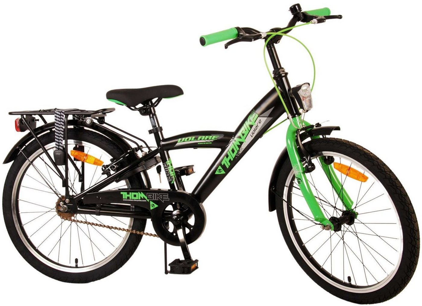 Volare Kinderfahrrad Thombike - Jungen - Verschiedene Größen und Farben - bis 115 kg, 3 Gang Shimano, 85% zusammengebaut, Lenkerhöhe einstellbar, 24 oder 26 Zoll Volare Kinderfahrrad Thombike - Jungen - Verschiedene Größen und Farben - bis 115 kg, 3 Gang Shimano, 85% zusammengebaut, Lenkerhöhe einstellbar, 24 oder 26 Zoll von Volare