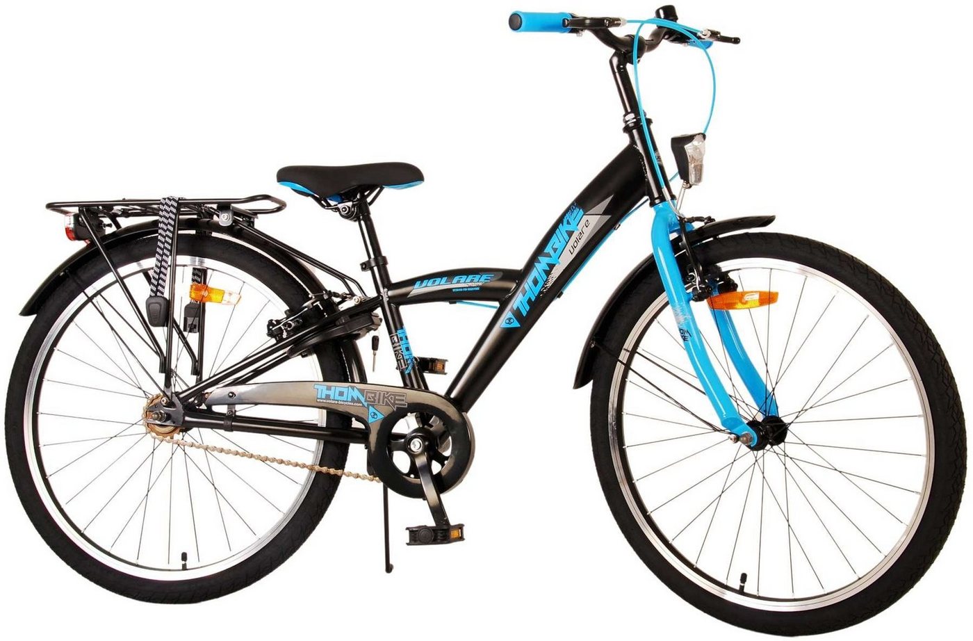 Volare Kinderfahrrad Thombike - Jungen - Verschiedene Größen und Farben - bis 115 kg, 3 Gang Shimano, 85% zusammengebaut, Lenkerhöhe einstellbar, 24 oder 26 Zoll Volare Kinderfahrrad Thombike - Jungen - Verschiedene Größen und Farben - bis 115 kg, 3 Gang Shimano, 85% zusammengebaut, Lenkerhöhe einstellbar, 24 oder 26 Zoll von Volare