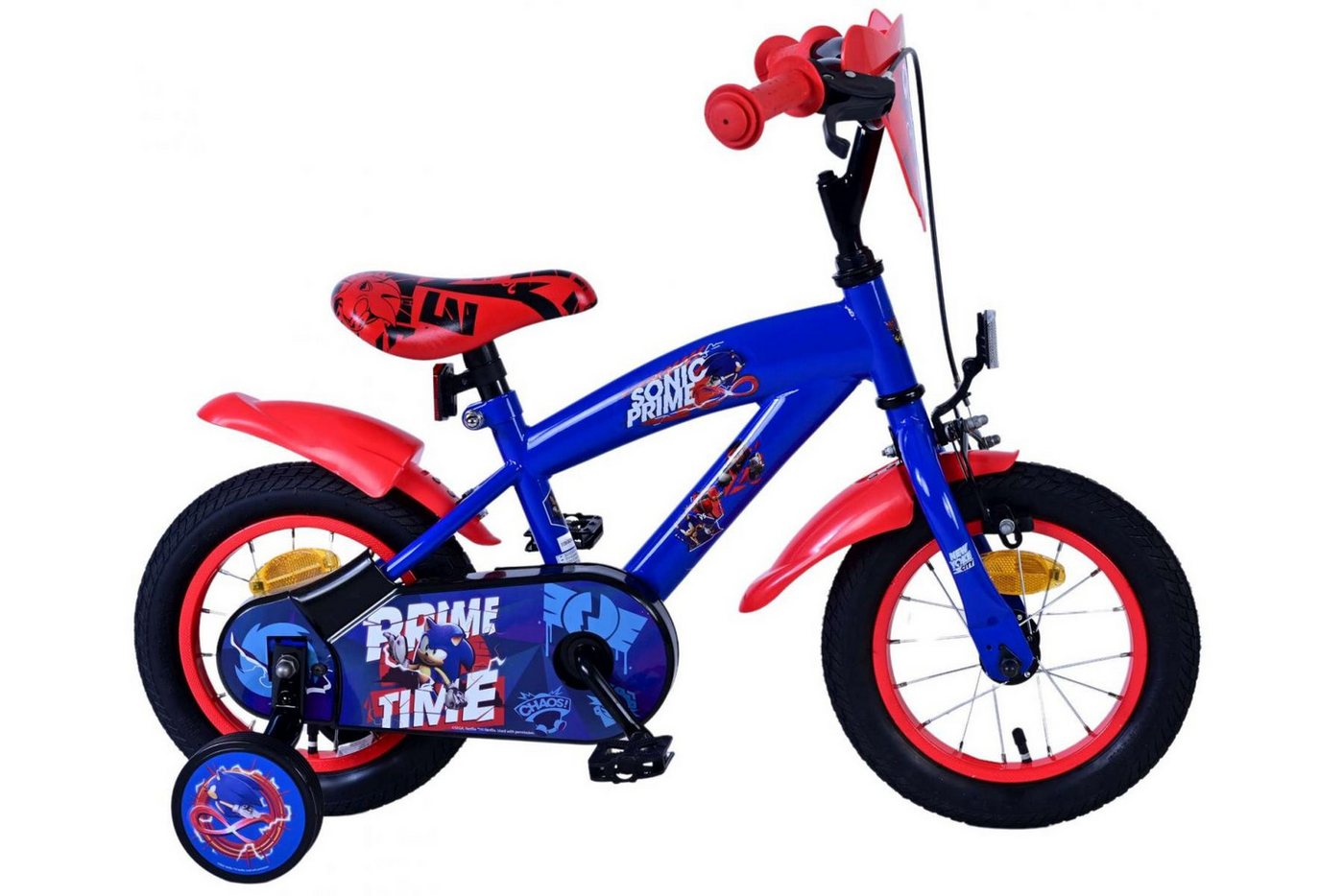 Volare Kinderfahrrad Volare Sonic Prime Kinderfahrrad für Jungen - 12 Zoll in Blau und Rot, Alter: 3 - 4,5 Jahre, Rahmenhöhe: 21,5 cm, Reifen: Luftbereifung Volare Kinderfahrrad Volare Sonic Prime Kinderfahrrad für Jungen - 12 Zoll in Blau und Rot, Alter: 3 - 4,5 Jahre, Rahmenhöhe: 21,5 cm, Reifen: Luftbereifung von Volare
