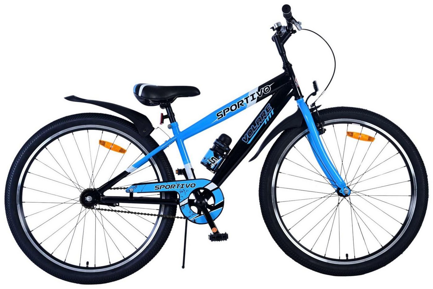 Volare Kinderfahrrad Volare Sportivo Kinderfahrrad für Jungen - 26 Zoll in Blau – Bremsen, Luxuriöser weicher Sattel, Höhenverstellbarer Lenker Volare Kinderfahrrad Volare Sportivo Kinderfahrrad für Jungen - 26 Zoll in Blau – Bremsen, Luxuriöser weicher Sattel, Höhenverstellbarer Lenker von Volare
