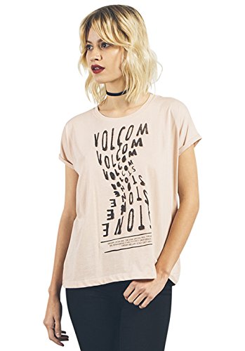 Volcom Damen Cruize It Tee T-Shirt, Mushroom, S von Volcom
