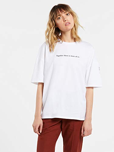 Volcom Damen Schnips FA SS Kurzärmeliges T-Shirt, weiß, XS von Volcom