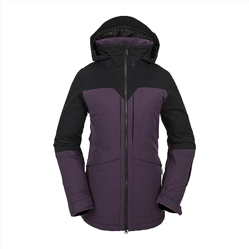 Volcom Damen Ski- Snowboardjacke Shelter 3D Stretch Jacket, Größe:XS, Farben:BlackBerry von Volcom